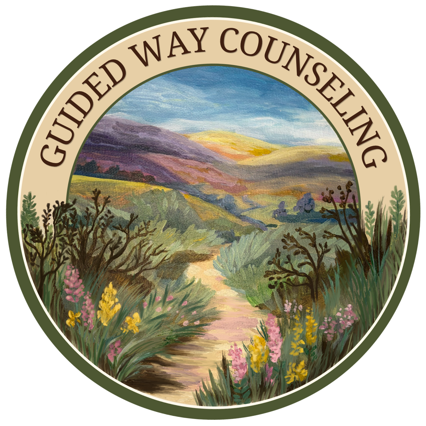 Guided Way Counseling Logo